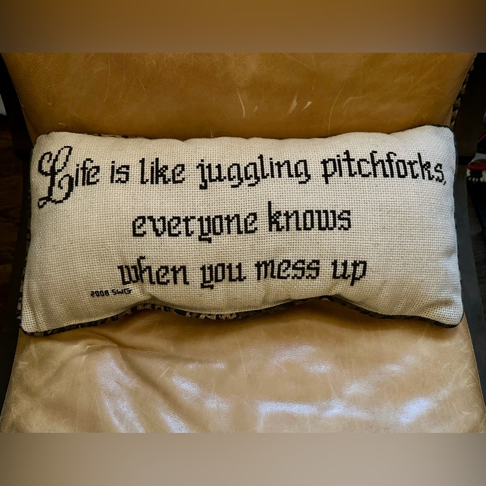 Accent Pillow • Handmade by my Grandmama